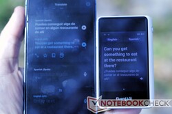 De T1 Mini is een bekwame vertaler met hier en daar wat haperingen. Hier wordt het vergeleken met de Google Translate app op een iPhone 13.