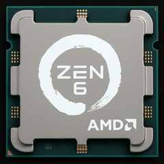 AMD Zen 6 CPU AI mockup (bron: DALL:E)