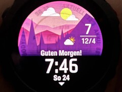 Inbranden op een Garmin Epix Gen 2 (Afbeelding bron: Norret1983, via Reddit)