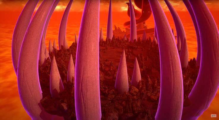 "First Demon World", een nieuw level, gratis voor alle spelers, ongeacht hun pasbezitstatus (Afbeelding bron : Bandai Namco)