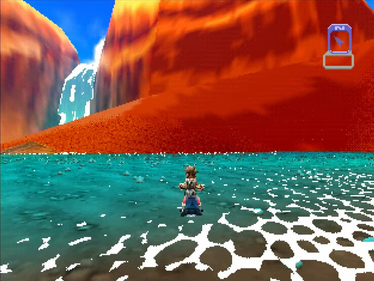 Junkrunner 64 pronkt ook met de beste grafische getrouwheid tot nu toe op de N64, waarschijnlijk geïnspireerd door eerdere 