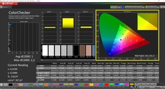 CalMAN ColorChecker gekalibreerd