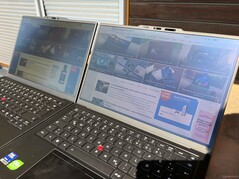 IPS (links) versus OLED (rechts)