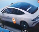 Een "Xiaomi Car" in het wild. (Bron: Autonieuws China)