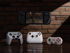 8BitDo heeft aangekondigd dat sommige van zijn controllers nu compatibel zijn met SteamOS. (Afbeeldingsbron: 8BitDo)