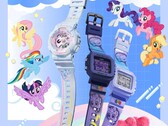 Casio's nieuwe Baby-G x My Little Pony-horloges (foto) zullen in China op de markt komen. (Afbeeldingsbron: Casio)