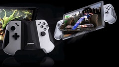 De Digiera HoloMax handheld gaming PC controllers kunnen worden losgekoppeld en draadloos worden gebruikt om games te spelen op het brilloze 3D-scherm. (Afbeeldingsbron: Digiera)