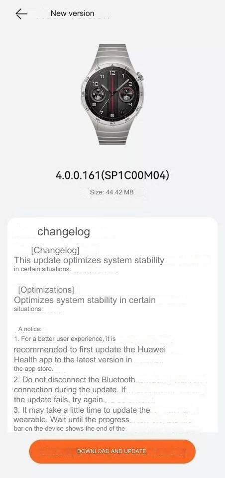 Huawei smartwatch gt update deals