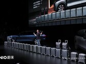 De afgebeelde Nio ES8 SUV met vijf zitplaatsen