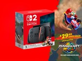 De banner van de Nintendo Switch 2 Mario Kart World bundel wordt getoond (Afbeelding bron: Amazon met bewerkingen)