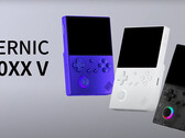 Anbernic is van plan om de RG40XX V aan te bieden in zwart doorschijnend, indigo en witte kleuren, allemaal met RGB-achtergrondverlichting. (Afbeeldingsbron: Anbernic)