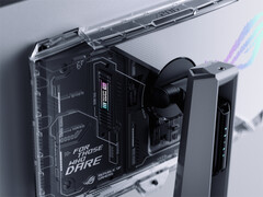 De ROG Swift OLED PG27AQWP-W moet terugvallen naar 720p om zijn piekverversingssnelheid te bereiken. (Afbeeldingsbron: Asus)