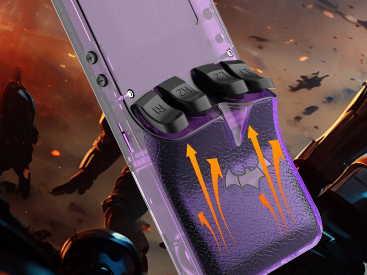 De nieuwe T16 Max handheld heeft vier schouderknoppen (Afbeelding bron: fabrikant)