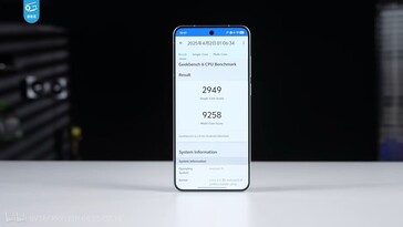 De Dimensity 9400+ op Geekbench.