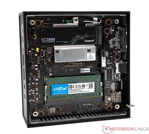 De Asus ExpertCenter PN42 met RAM en SSD
