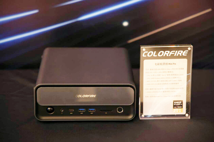 De nieuwe Colorful Mini Pro-minipc van AMD, uitgerust met Gorgon Halo, is in China onthuld.
