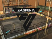EA Sports FC-logo getoond op Volta court (Afbeelding bron: EA met bewerkingen)