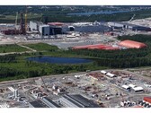 De Stegra-fabriek in Boden, Zweden