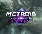 Metroid Prime 4: Beyond omgevingen met logo (bron: screenshot, Nintendo of America YouTube met bewerkingen)