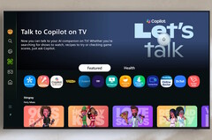 Eigenaars van bepaalde Samsung TV&#039;s en monitoren kunnen nu praten met de Microsoft Copilot AI chatbot over entertainment en algemene onderwerpen. (Afbeeldingsbron: Microsoft)
