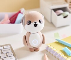 De nieuwe AI-assistent van Sharp is geïntegreerd in een stokstaartrobot (Afbeelding bron: Sharp)