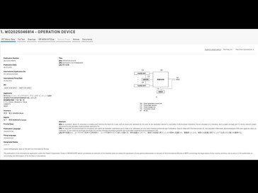 Sony PS5-controllerpatent met zonnetechnologie (Beeldbron: WIPO)