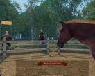 Middeleeuwse paardenhandelaar-simulator.