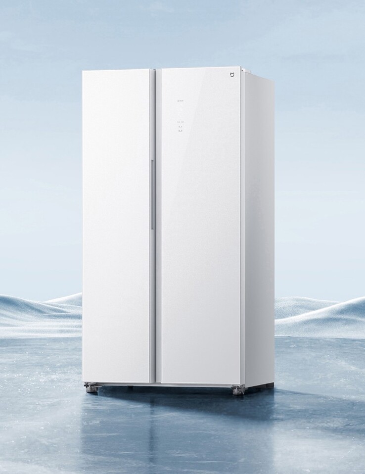De Xiaomi Mijia koelkast Side by Side 610L Ice Crystal White (bron: Xiaomi)