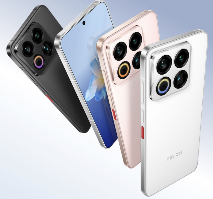 Kleuropties van de Meizu 22. (Afbeeldingsbron: Meizu)