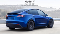 Model Y nu geadverteerd als een auto onder $30.000 (afbeelding: Tesla)