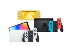 De Nintendo Switch-productreeks omvat de originele Switch, Switch OLED en Switch Lite. (Afbeeldingsbron: Nintendo)