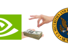 NVIDIA heeft een schikking getroffen met de SEC voor 5,5 miljoen dollar. (Afbeelding via NVIDIA en U.S. SEC w/bewerkingen)