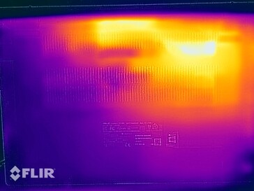 Thermisch beeld - onderzijde