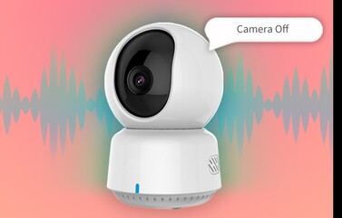 Gebruikers hebben ook de optie om tweewegaudio op de Camera E1 uit te schakelen voor meer privacy.