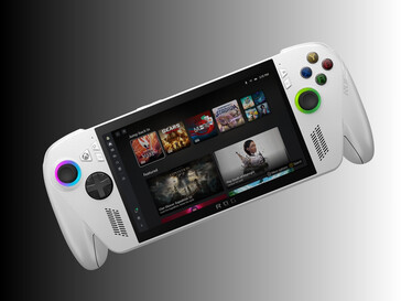 Asus ROG Xbox Ally handheld gaming-pc die door de Xbox-app bladert (Afbeeldingsbron: Xbox Gaming)