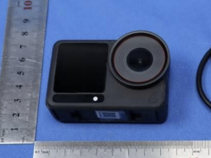 Het DJI Osmo Action 6 prototype van eerder dit jaar. (Afbeeldingsbron: FCC)
