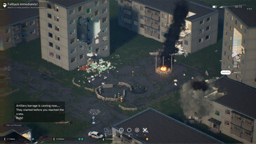 Afbeelding: Een screenshot van de gameplay van Drone Perspective.