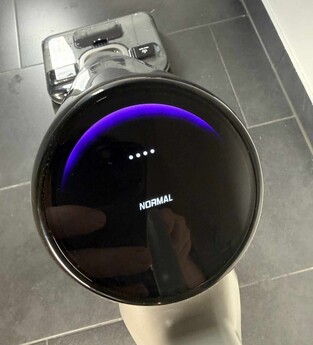 Display met modus- en 4-punts batterij-indicator