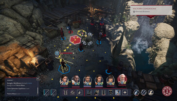 Een afbeelding die een veldslag in Expeditions: Rome toont.