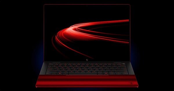 De HP Limited Edition Scuderia Ferrari notebook heeft een Tandem OLED+ beeldscherm.