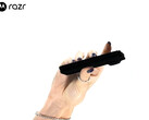 De aangekondigde opvouwbare telefoon werd getoond met een matzwarte afwerking.