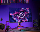 De ROG Swift OLED PG32UCDM heeft lang op zich laten wachten. (Afbeeldingsbron: ASUS)