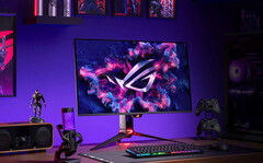 De ROG Swift OLED PG32UCDM heeft lang op zich laten wachten. (Afbeeldingsbron: ASUS)