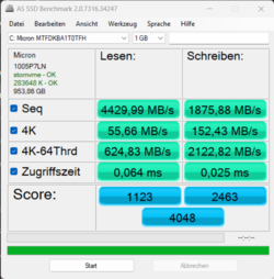 AS SSD-benchmark