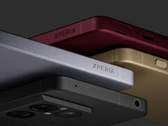De Xperia 1 VIII begint bij € 1.499 in de EU. Afgebeeld: een promo render die de vier kleuropties van de telefoon laat zien.
