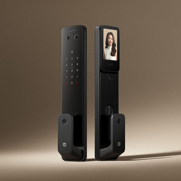 De Xiaomi Smart Door Lock 2 Cat Eye Edition met groot scherm. (Afbeeldingsbron: Xiaomi)