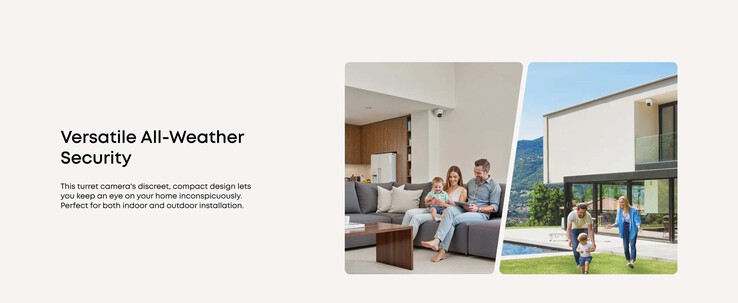De E41 kan zowel binnen als buiten worden geïnstalleerd en is IP67-gecertificeerd. (Afbeeldingsbron: Eufy)
