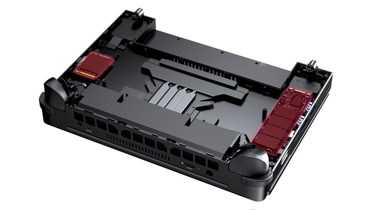 Een blik op de interne opbouw van de GPD Win Max 3.