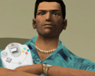 Grand Theft Auto: Vice City is nu officieus op de Sega Dreamcast. (Afbeelding bron: Grand Theft Auto: Vice City en Sega, w/bewerkingen)
