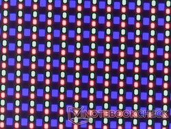 Haarscherpe OLED subpixels